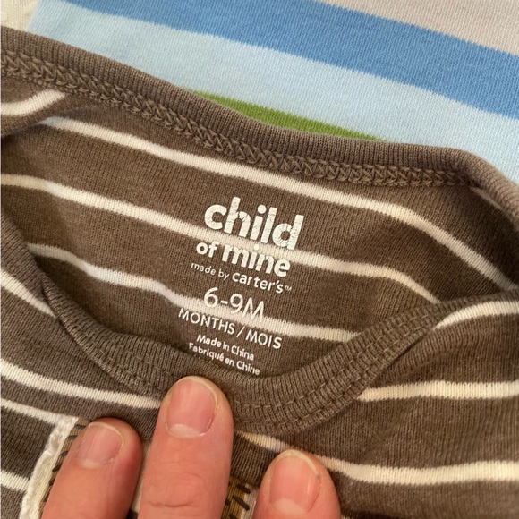 Carter's Striped Tops Bundle 6-12m - Picture 7 of 9